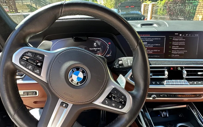 BMW X7 cena 399999 przebieg: 61970, rok produkcji 2020 z Sieniawa małe 254